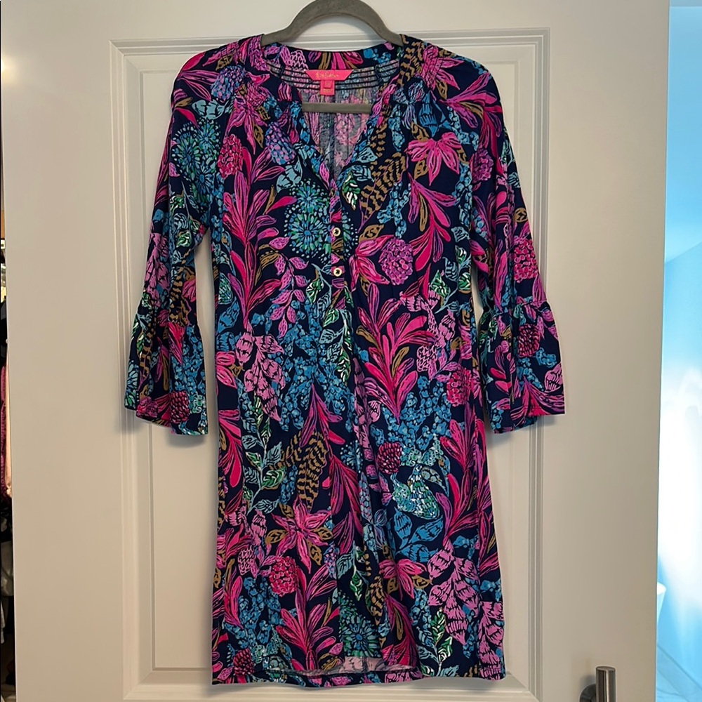 Lilly Pulitzer XS Floral Print Women's Dress